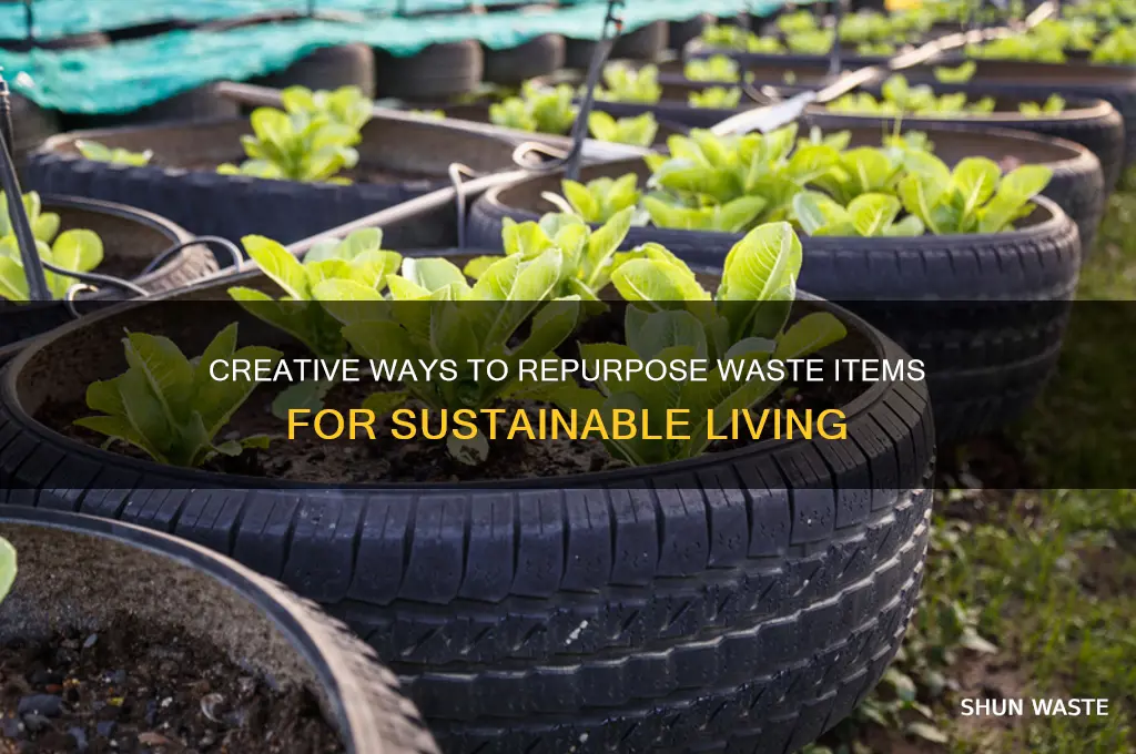 how to make use of waste items