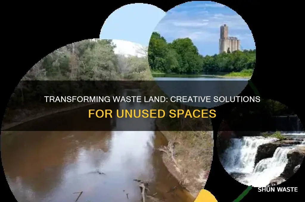 how to make use of waste land