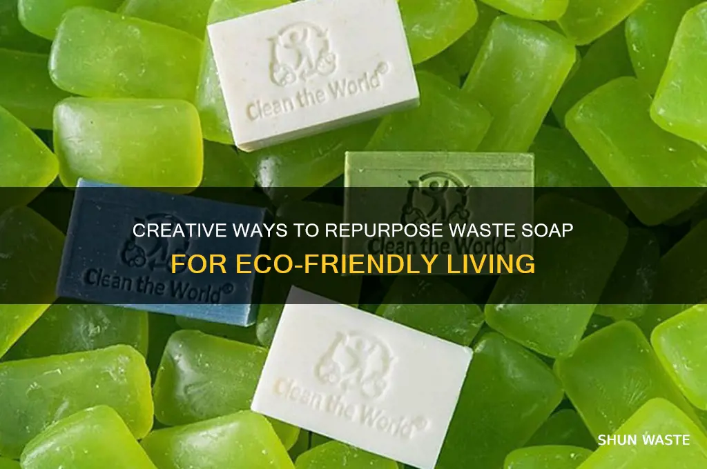 how to make use of waste soap