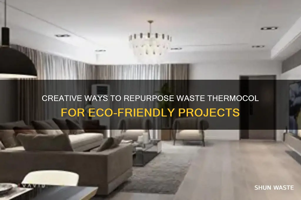 how to make use of waste thermocol