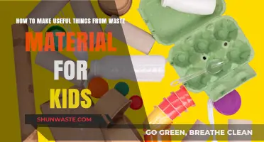 Creative Recycling Fun: Turning Kids' Waste into Useful Treasures