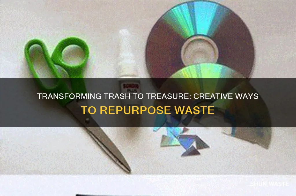 how to make waste things into useful things