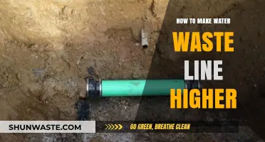 Elevate Your Water Waste Line: Simple DIY Height Adjustment Tips