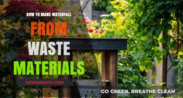 Eco-Friendly Waterfall Crafting: Transforming Waste into Stunning Water Features