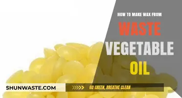 Eco-Friendly DIY: Transforming Waste Vegetable Oil into Homemade Wax