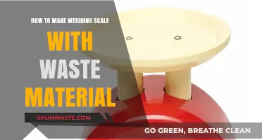 DIY Weighing Scale: Crafting with Recycled Waste Materials Easily