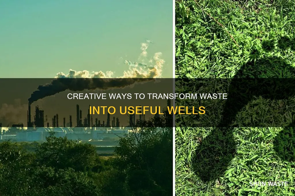 how to make well out of waste