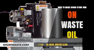Convert Waste Oil to Heat: DIY Wood Stove Fuel Hack