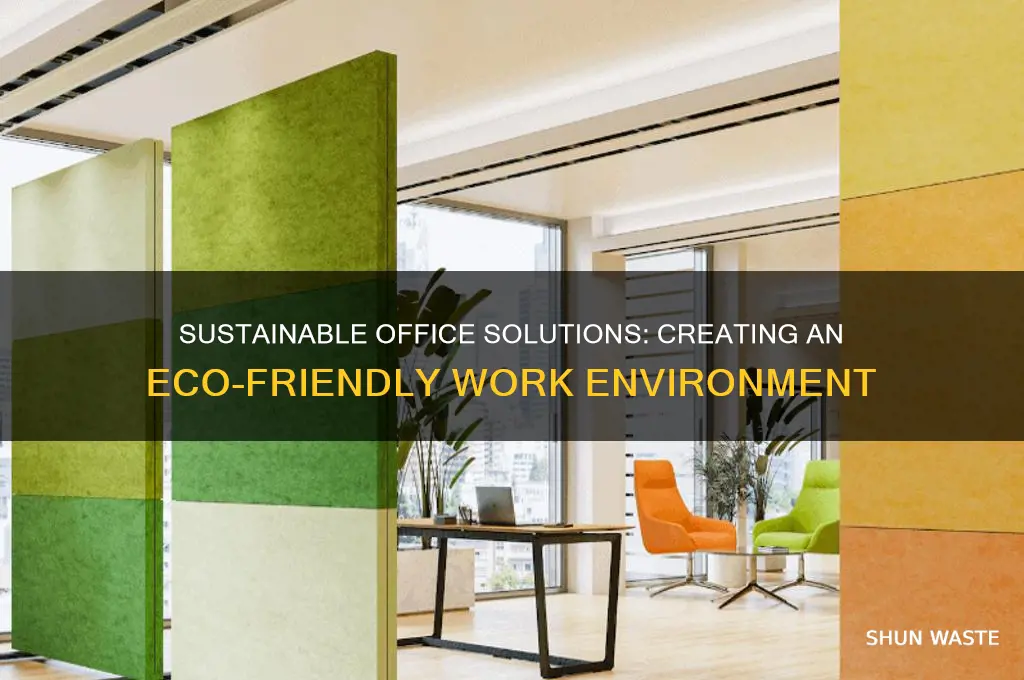 how to make work environment eco friendly