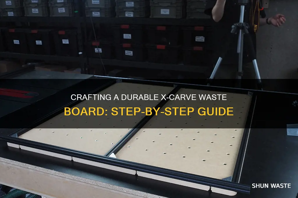 how to make x carve waste board