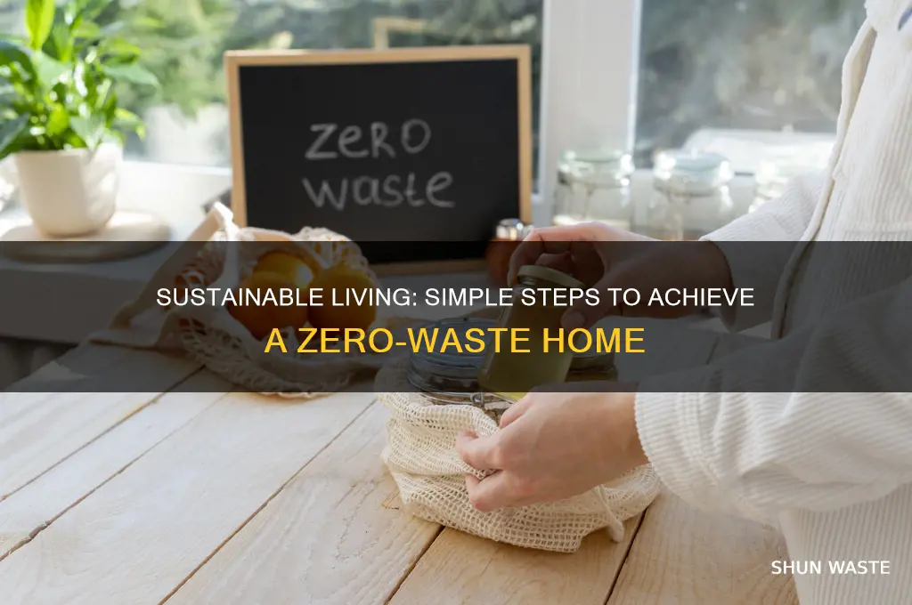 how to make your home zero waste