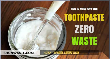 Eco-Friendly Oral Care: DIY Zero Waste Toothpaste Recipe Guide