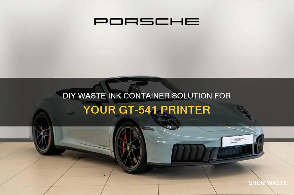 how to make your own waste ink container for gt-541