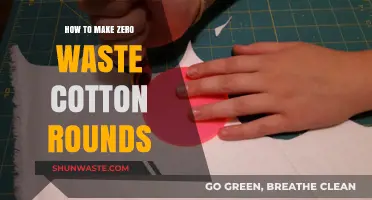 Eco-Friendly DIY: Crafting Zero Waste Cotton Rounds at Home