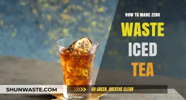 Sustainable Sips: Crafting Zero Waste Iced Tea at Home