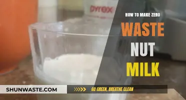 Eco-Friendly Nut Milk: Simple Steps for Zero Waste Homemade Goodness