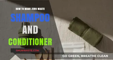 Eco-Friendly Hair Care: DIY Zero Waste Shampoo & Conditioner Guide