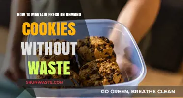 Fresh Cookies, Zero Waste: Smart Tips for On-Demand Baking Success