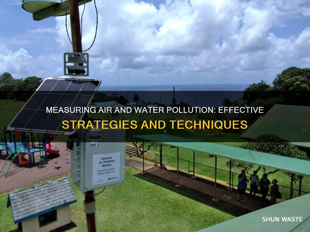 how to measure air and water pollution