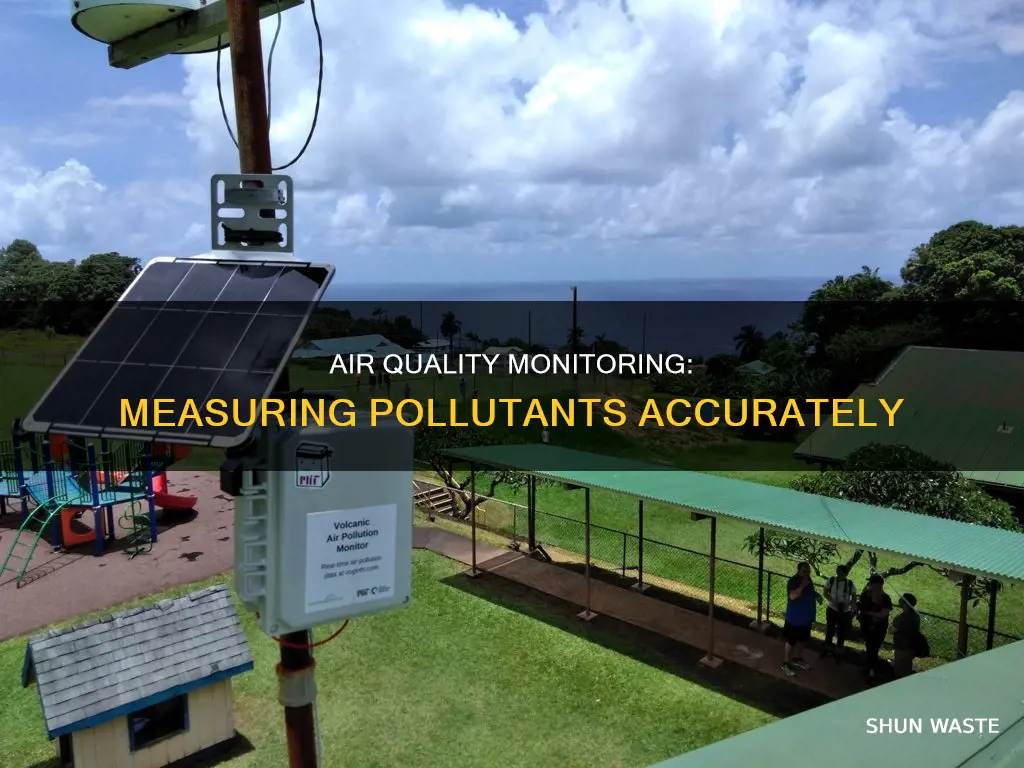 how to measure air pollutants