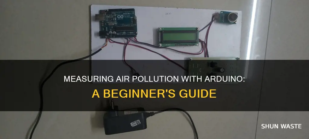 how to measure air pollution arduino