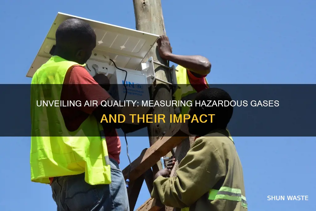 how to measure air pollution caused by hazardous gases