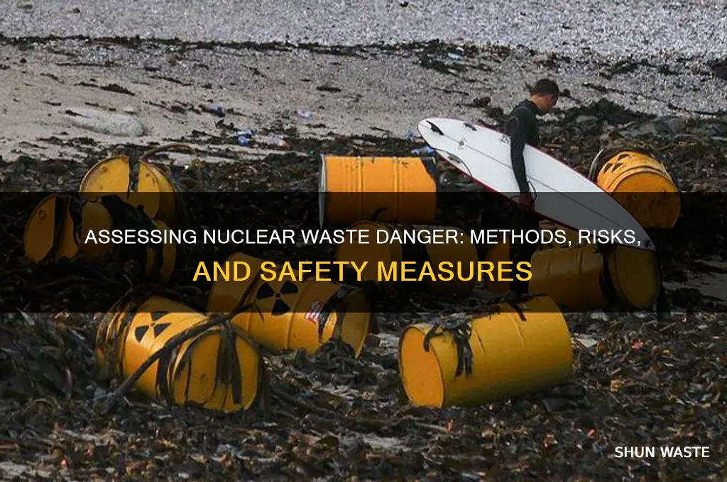 how to measure danger of nuclear waste