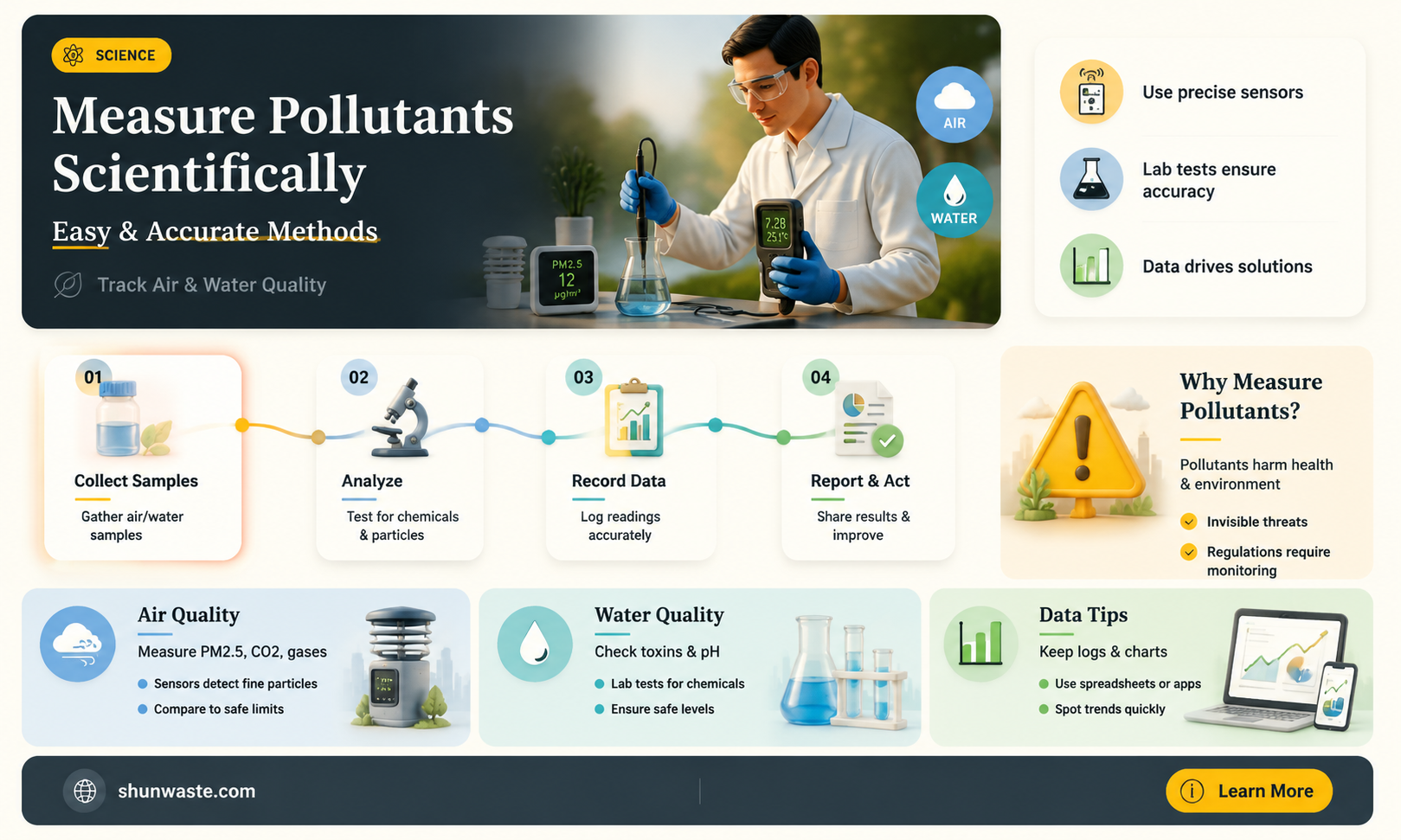 are levels of pollutant an interval variable