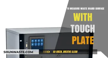 Accurate Waste Board Surface Measurement Using a Touch Plate Guide