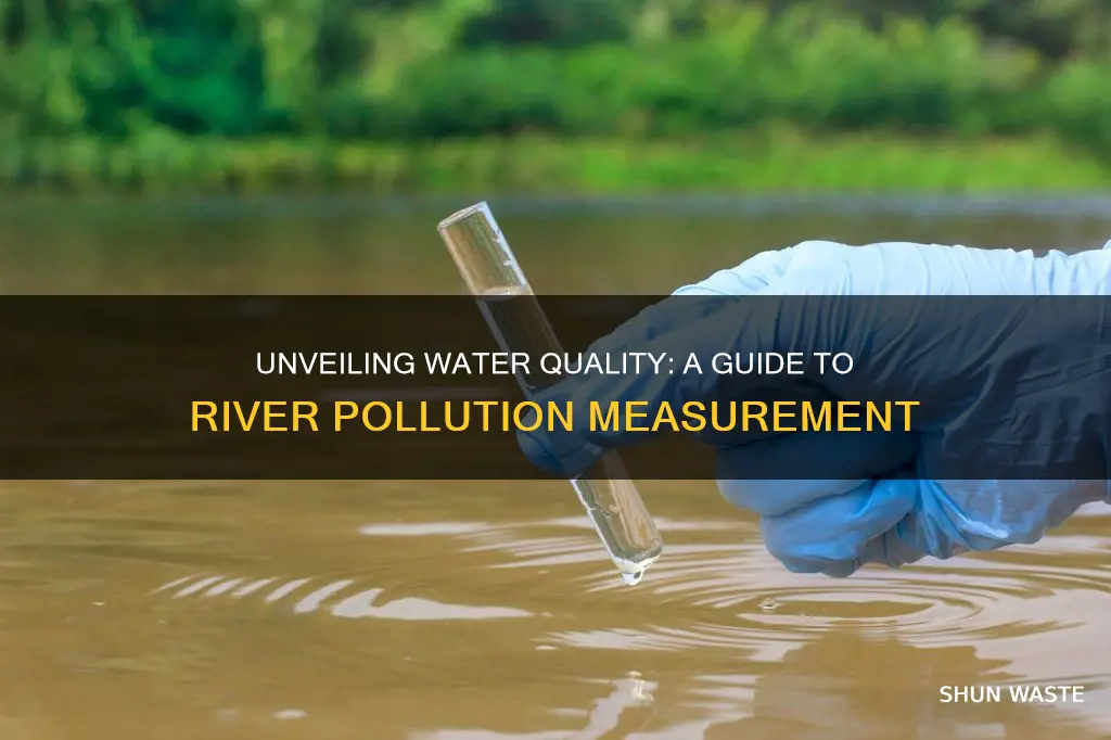 how to measure water pollution in rivers