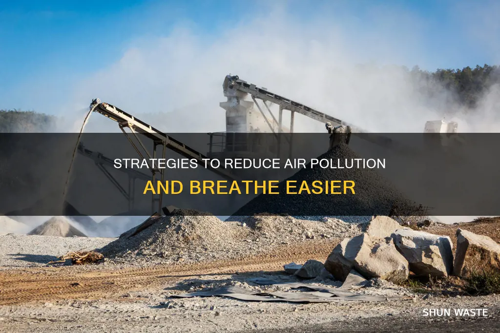 how to minimise air pollution