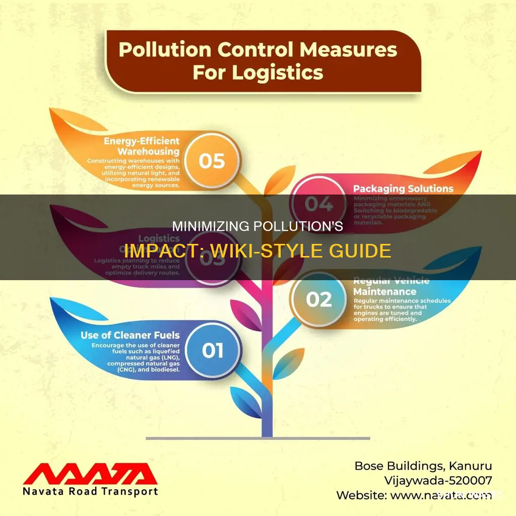 how to minimize effect of pollution wikipedia
