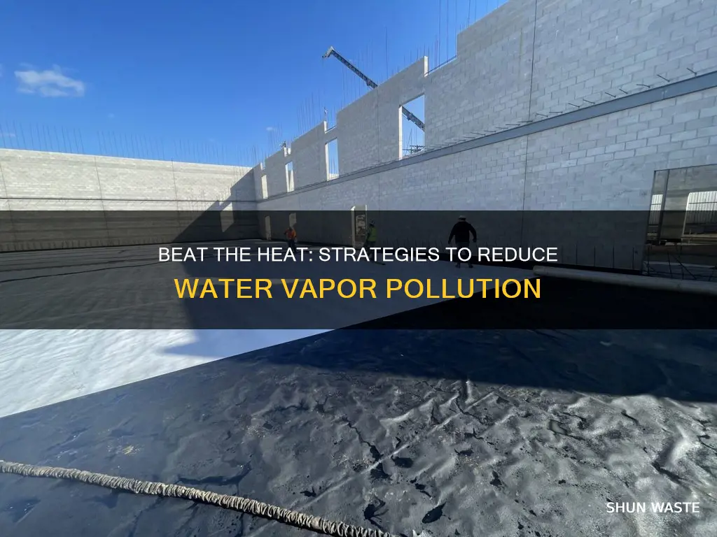 how to mitigate water vapor pollution