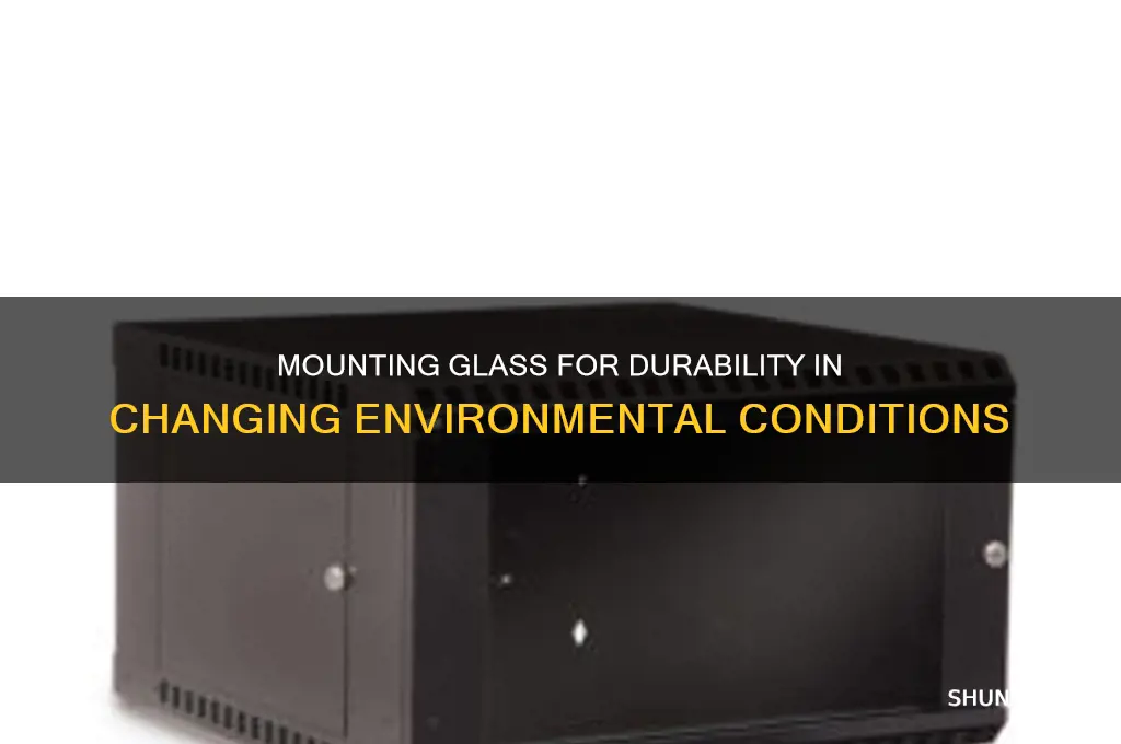 how to mount glass for changing environments