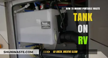 Easy RV Waste Tank Mounting: A Step-by-Step Guide for Portable Tanks
