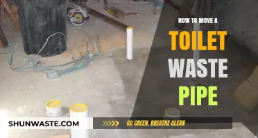 Relocating Your Toilet Waste Pipe: A Step-by-Step DIY Guide