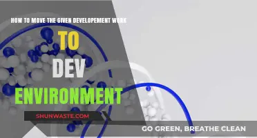Seamlessly Transitioning Development Work to Your Dev Environment: A Guide