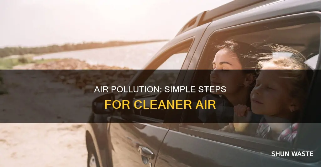 how to not pollute the air