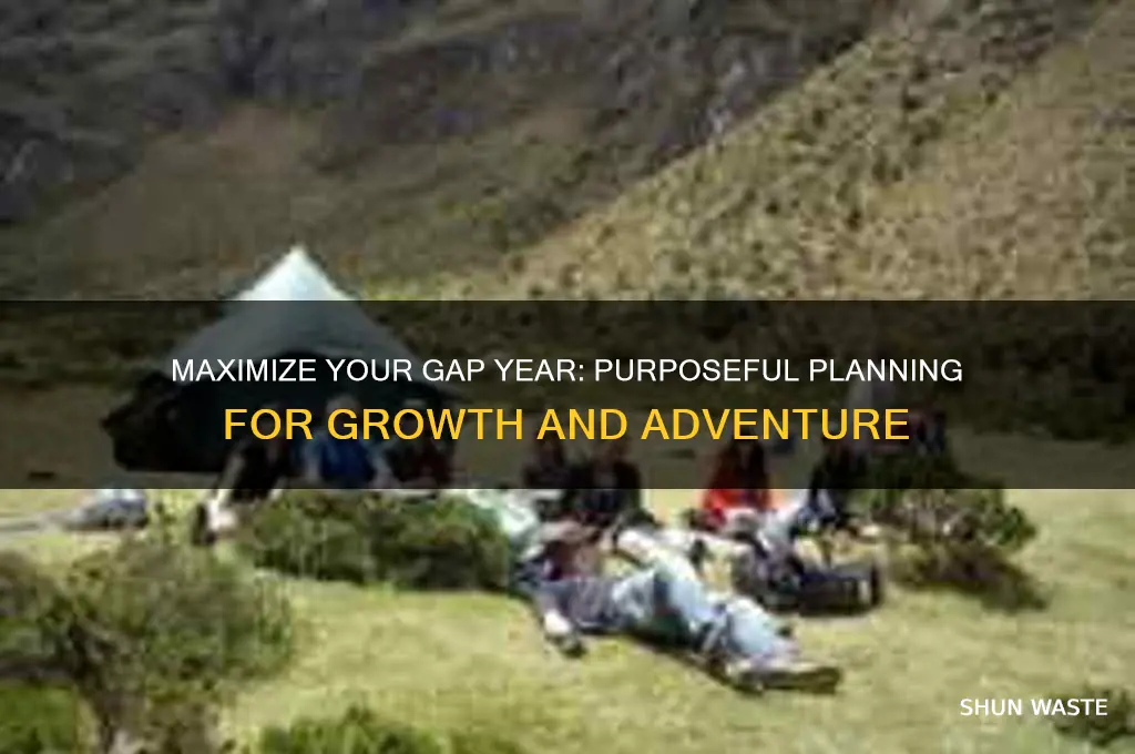 how to not waste a gap year