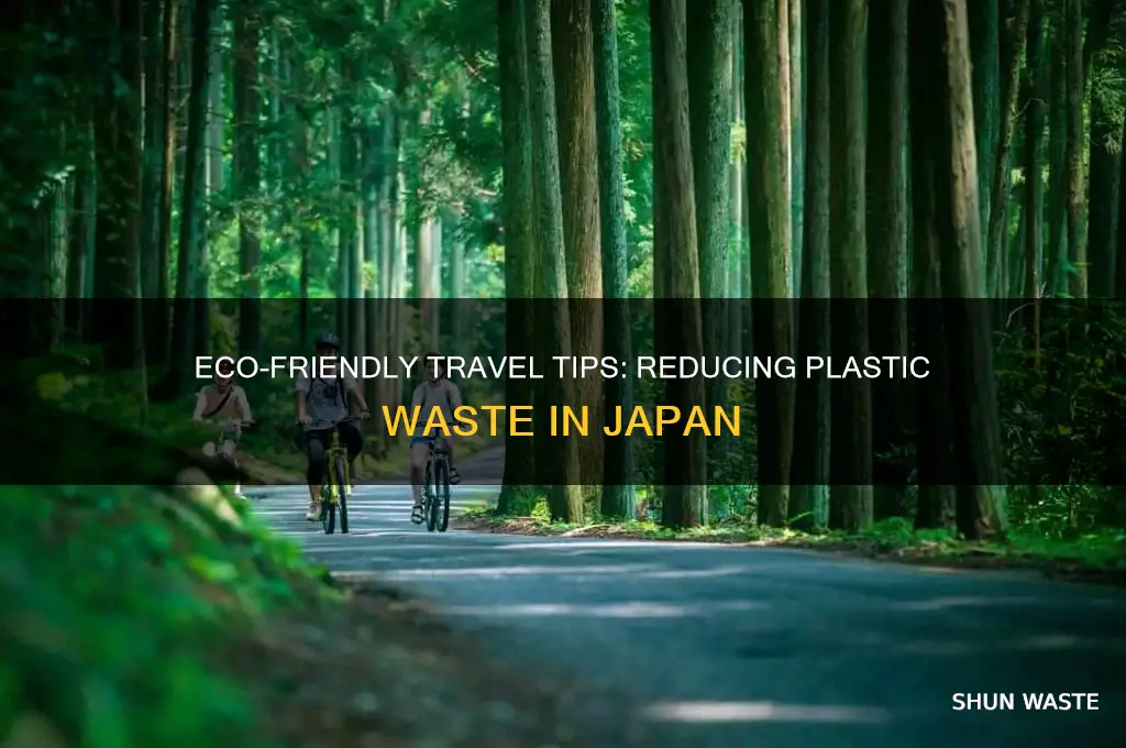 how to not waste plastic when visiting japan