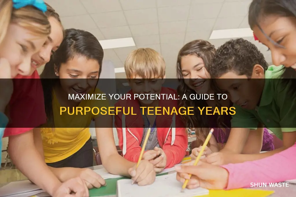 how to not waste your teenage years