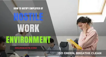 Addressing Workplace Hostility: How to Notify Your Employer Effectively