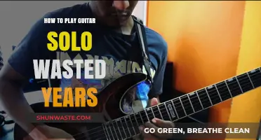 Mastering Iron Maiden's 'Wasted Years' Guitar Solo: A Step-by-Step Guide