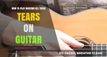 Mastering 'Wasting All These Tears' on Guitar: A Step-by-Step Guide