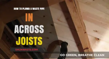 Plumbing Waste Pipes Across Joists: A Step-by-Step DIY Guide