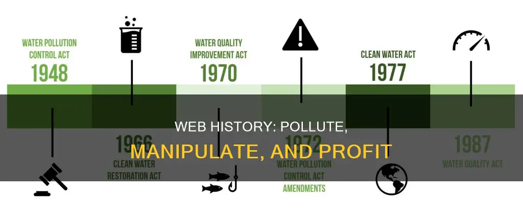 how to pollute web history