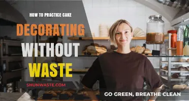 Eco-Friendly Cake Decorating: Practice Skills Without Wasting Ingredients