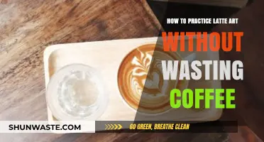 Master Latte Art: Eco-Friendly Practice Tips to Save Coffee