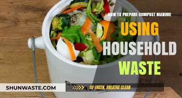 Transform Household Waste into Nutrient-Rich Compost Manure Easily