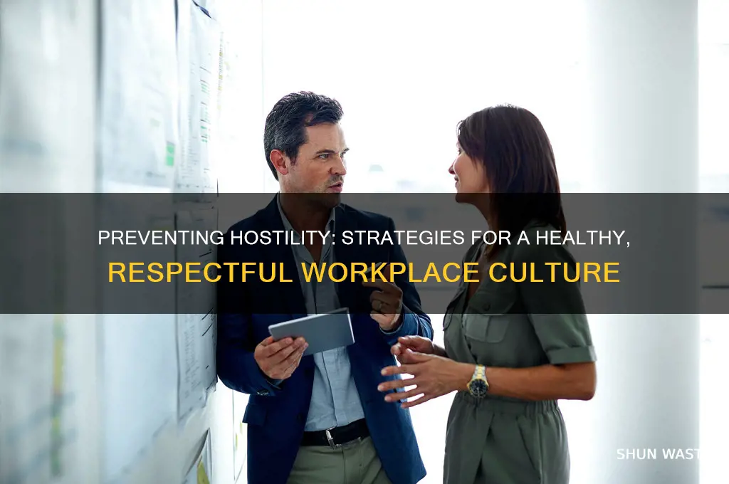 how to prevent a hostile work environment